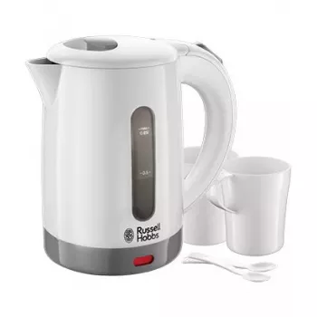 Sähköinen vedenkeitin Russell Hobbs 0,85 l 1000 W harmaa valkoinen
