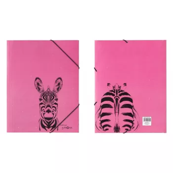 Kartonkikansio Pagna Save me A4 fuksia 21658-34