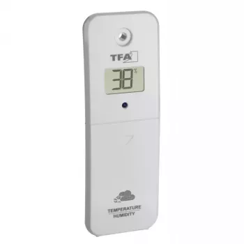 TFA-Dostmann VIEW METEO musta paristokäyttöinen Wi-Fi kosteus 10-99%