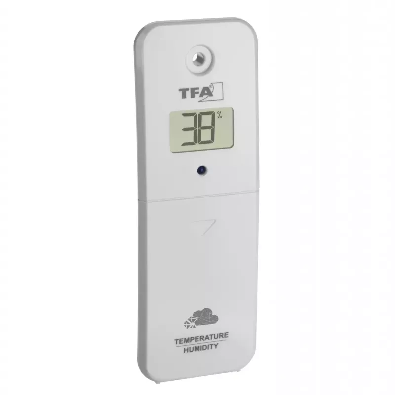 TFA-Dostmann VIEW METEO musta paristokäyttöinen Wi-Fi kosteus 10-99%