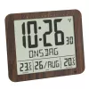 Digitaalinen herätyskello TFA-Dostmann 60.4518.08 puu LCD 433 MHz