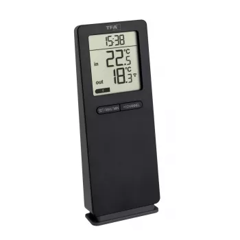 Elektroninen ympäristölämpömittari TFA-Dostmann 30.3071.01 sisä-/ulkotiloihin digitaalinen 0-50°C