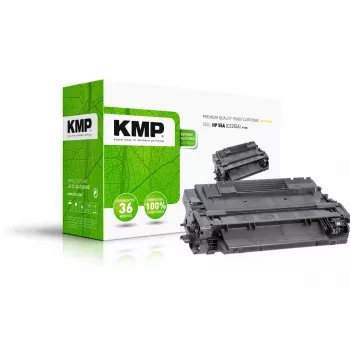 KMP H-T231 värikasetti, musta, suuri kapasiteetti (vaihtoehto HP CE255X / 55X)