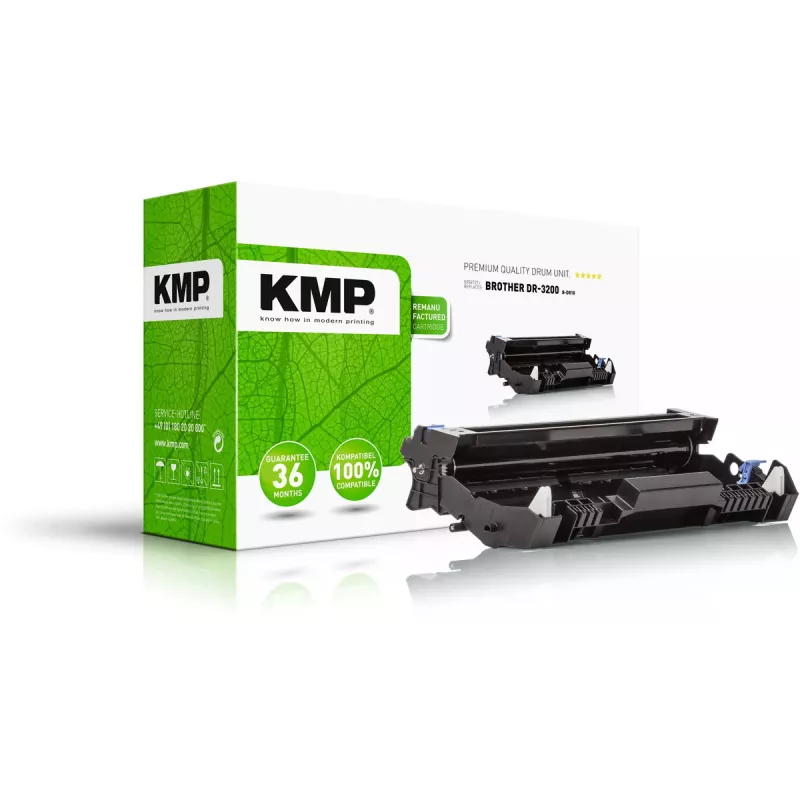 KMP B-DR18 uudelleenvalmistettu rumpuyksikkö Brother DR-3200 -laitteelle