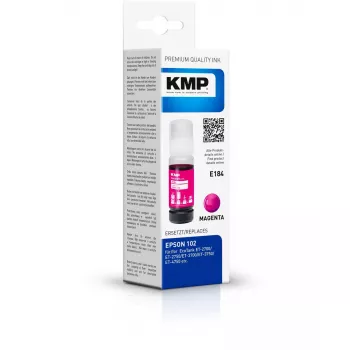 Mustesuihkukasetti KMP E184 yhteensopiva magenta
