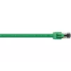 Verkkokaapeli Alcasa 8080-100G vihreä 10 m Cat8.1 S/FTP