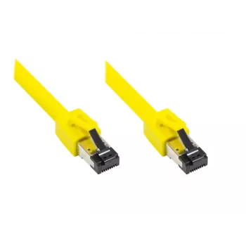 Verkkokaapeli Alcasa 8080-075Y keltainen 7,5 m Cat8.1 S/FTP