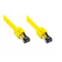 Verkkokaapeli Alcasa 8080-100Y 10 m Cat8.1 S/FTP keltainen