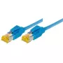 Tecline 5 m Cat.6A verkkokaapeli sininen Cat6a S/FTP RJ-45