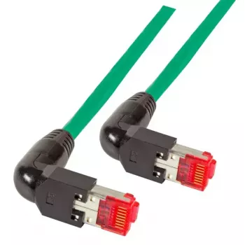 Verkkokaapeli EFB Elektronik K4137GN.1.5 RJ-45 Cat6a 1,5 m vihreä
