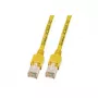 Verkkokaapeli EFB Elektronik K8015.1 RJ-45 Cat5e 1 m keltainen