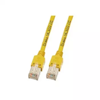 Verkkokaapeli EFB Elektronik K8015.5 RJ-45 Cat5e 5 m keltainen