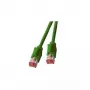 Verkkokaapeli EFB Elektronik RJ45 S/FTP Cat6a vihreä 20 m