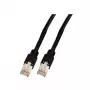 Verkkokaapeli EFB Elektronik K8705.0,50 RJ-45 Cat5e 0,5 m musta