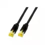 Verkkokaapeli EFB Elektronik K3130.50 RJ-45 Cat6a 50 m musta