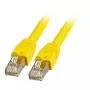 Verkkokaapeli EFB Elektronik K5528GE.10 RJ-45 Cat8.1 10 m keltainen
