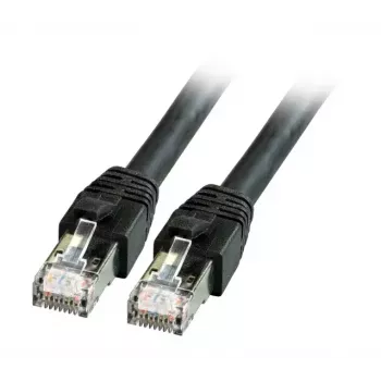 Verkkokaapeli EFB Elektronik K5528SW.10 RJ-45 Cat8.1 10 m musta