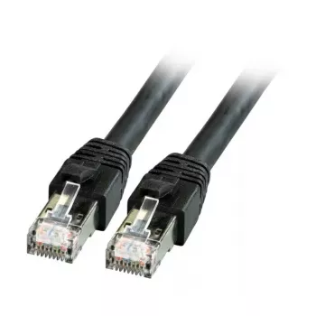 Verkkokaapeli EFB Elektronik K5528SW.2 RJ-45 Cat8.1 2 m musta