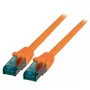 Verkkokaapeli EFB Elektronik MK6001.25O RJ-45 Cat6a 25 m oranssi