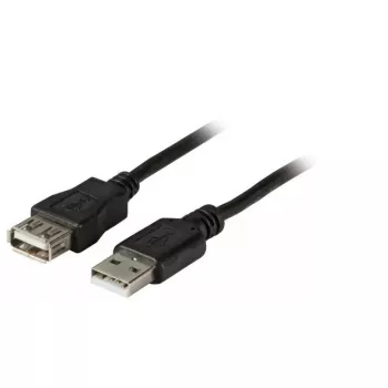 USB-kaapeli EFB Elektronik K5248.1 1 m USB A musta