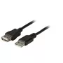 USB-kaapeli EFB Elektronik K5248.1 1 m USB A musta
