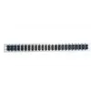 Kytkentäpaneelin lisävaruste EFB Elektronik SB-FP-24SC-D-V-OM3 — 1U rack-asennus, 432×13×43,5 mm, harmaa