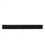 Kytkentäpaneelin lisävaruste EFB Elektronik SB-FP-S-6SC-D-V-OM3 — 1HE rack-asennus, 6× SC-duplex, OM3, 432×13×43,5 mm, musta