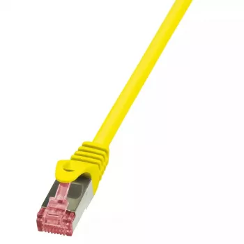 Verkkokaapeli LogiLink 0,25 m RJ-45 Cat6 S/FTP keltainen