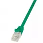 Verkkokaapeli LogiLink 1 m Cat.6 RJ-45 U/UTP vihreä