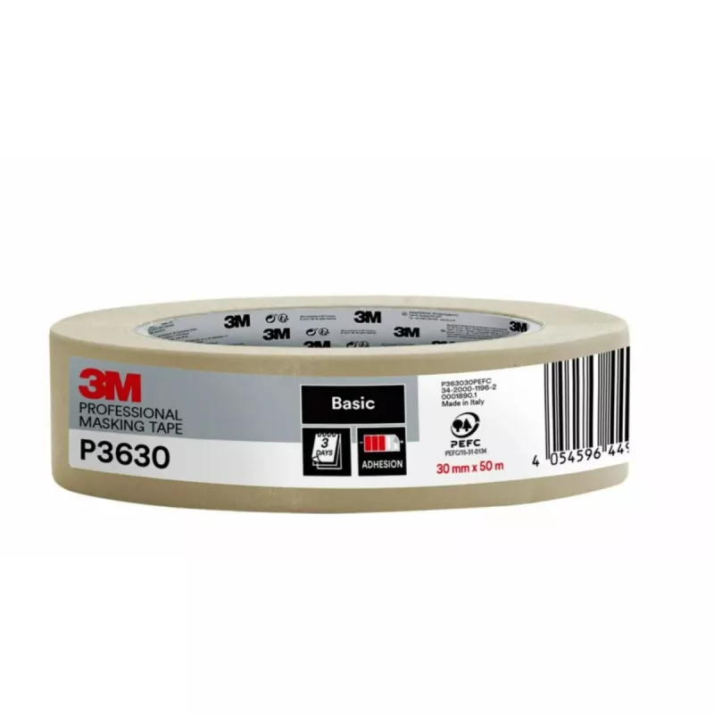 3M Scotch -maalarinpeittoteippi PRO 30 mm x 50 m, beige