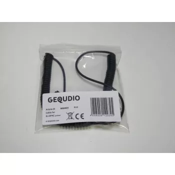 GEQUDIO RJ-kaapeli, yhteensopiva Mitel Aastra Fanvil Poly Gigset WA9403 kanssa