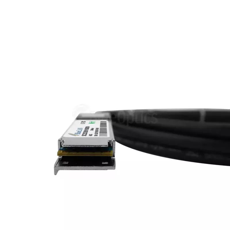 Verkkokaapeli BlueOptics ET7402-25DAC-2M-BL QSFP28 4xSFP28 InfiniBand 2 m musta
