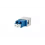 Kuitusovitin METZ CONNECT 1402L00820MI LC/SM sininen valkoinen keramiikka