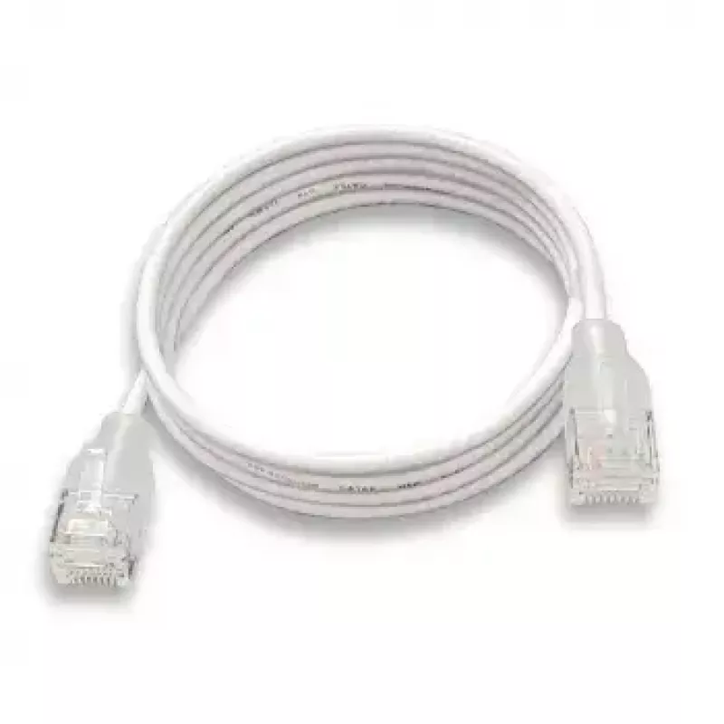 Verkkokaapeli Wantec 7408 RJ45 Cat6a 5m valkoinen