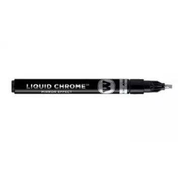 Molotow tussi 703106 Liquid Chrome musta ja chrome