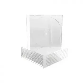 CD-slimkotelo MediaRange BOX32-T 1 levylle 5,2 mm läpinäkyvä alusta