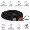 C-ROPE Traveler Paracord -kameranhihna, 100 cm, Silent Black