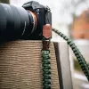 C-ROPE Traveler Paracord -kameranhihna, 140 cm, Red Dots