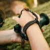 C-ROPE Claw Paracord -kameran rannehihna, 30 cm, punainen