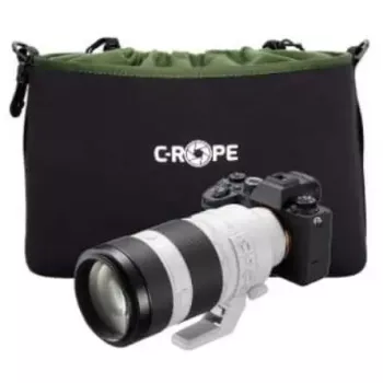 Laukku C-Rope CRP-CNB-XL-BLK-2 musta vihreä olkahihna
