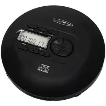 Reflexion PCD520MF kannettava CD/MP3-soitin (Discman), iskunkestävä, musta