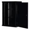 Rockstable 18U 19 tuuman seinäasennuskaappi musta RS19-6418S