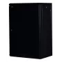 Rockstable 18U 19 tuuman seinäasennuskaappi musta RS19-6418S