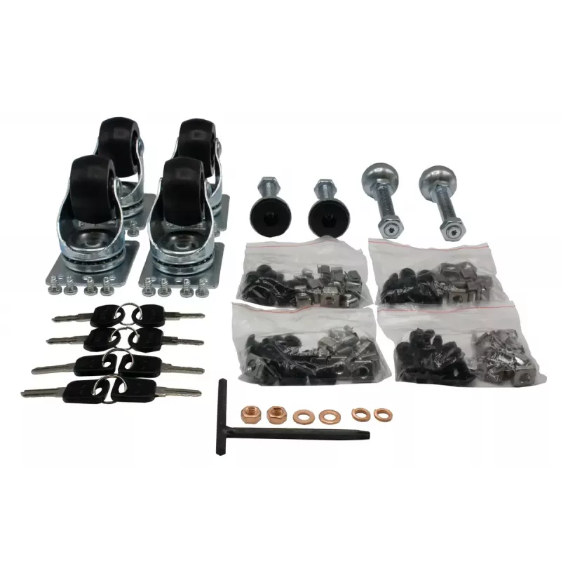 Rockstable 22 U 19 tuuman palvelinkaappi turvalasilla RS19-6622