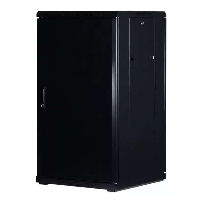 Rockstable 22 U 19 tuuman palvelinkaappi turvalasilla RS19-6622