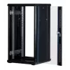 Rockstable 22 U 19 tuuman palvelinkaappi turvalasilla RS19-6622