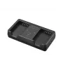 Akkulaturi Olympus BCX-1 AC USB litiumioni musta