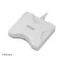 Kortinlukija Akasa AK-CR-03WHV2 USB 3.0 valkoinen, ulkoinen monipaikkainen lukija SD/microSD/CF/Memory Stick -korteille