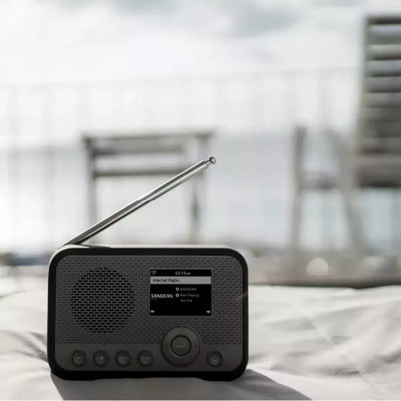 Sangean WFR-39 DAB FM -matkaradio 1W RMS