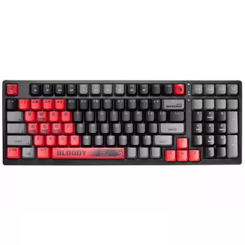 A4Tech Bloody S98 Sports Red mekaaninen pelinäppäimistö, BLMS Red Plus -kytkimet (A4TKLA47388)